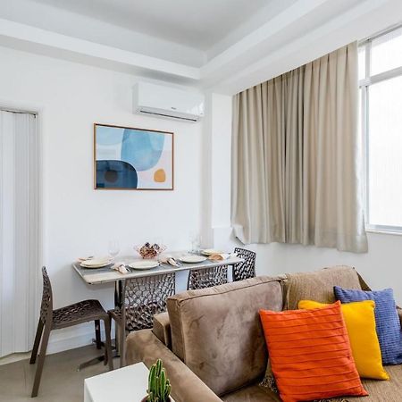 Relax Em Copacabana, Quarto E Sala, 150 Mt Da Praia, Cozinha, Maq De Lavar Roupa E Ar ริโอเดจาเนโร ภายนอก รูปภาพ