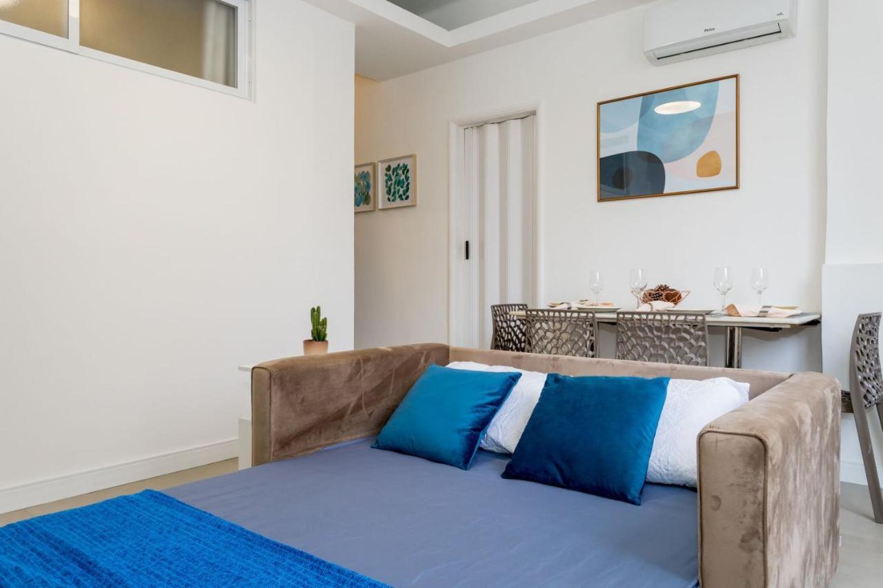 Relax Em Copacabana, Quarto E Sala, 150 Mt Da Praia, Cozinha, Maq De Lavar Roupa E Ar ริโอเดจาเนโร ภายนอก รูปภาพ