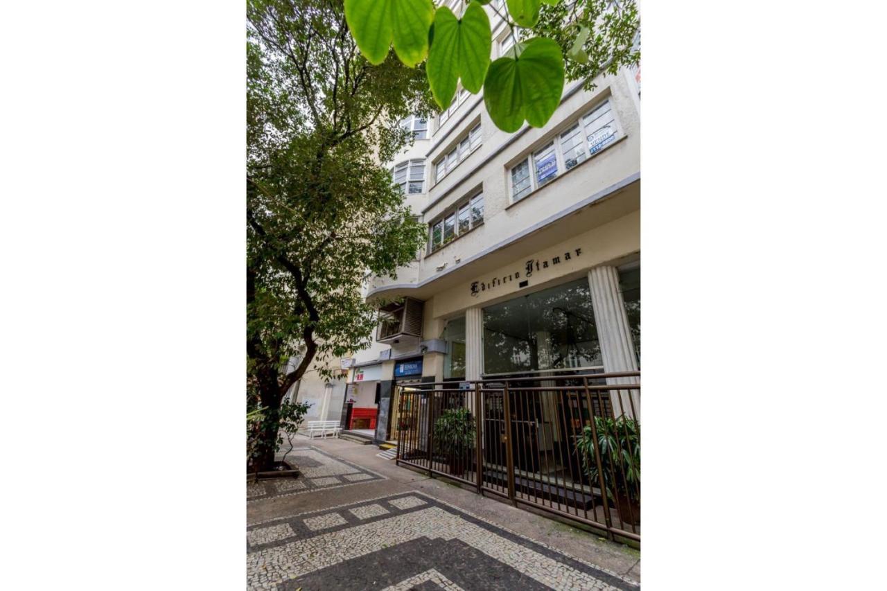 Relax Em Copacabana, Quarto E Sala, 150 Mt Da Praia, Cozinha, Maq De Lavar Roupa E Ar ริโอเดจาเนโร ภายนอก รูปภาพ
