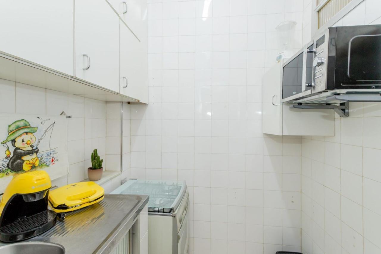 Relax Em Copacabana, Quarto E Sala, 150 Mt Da Praia, Cozinha, Maq De Lavar Roupa E Ar ริโอเดจาเนโร ภายนอก รูปภาพ